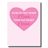 Best Mum & Nana Card